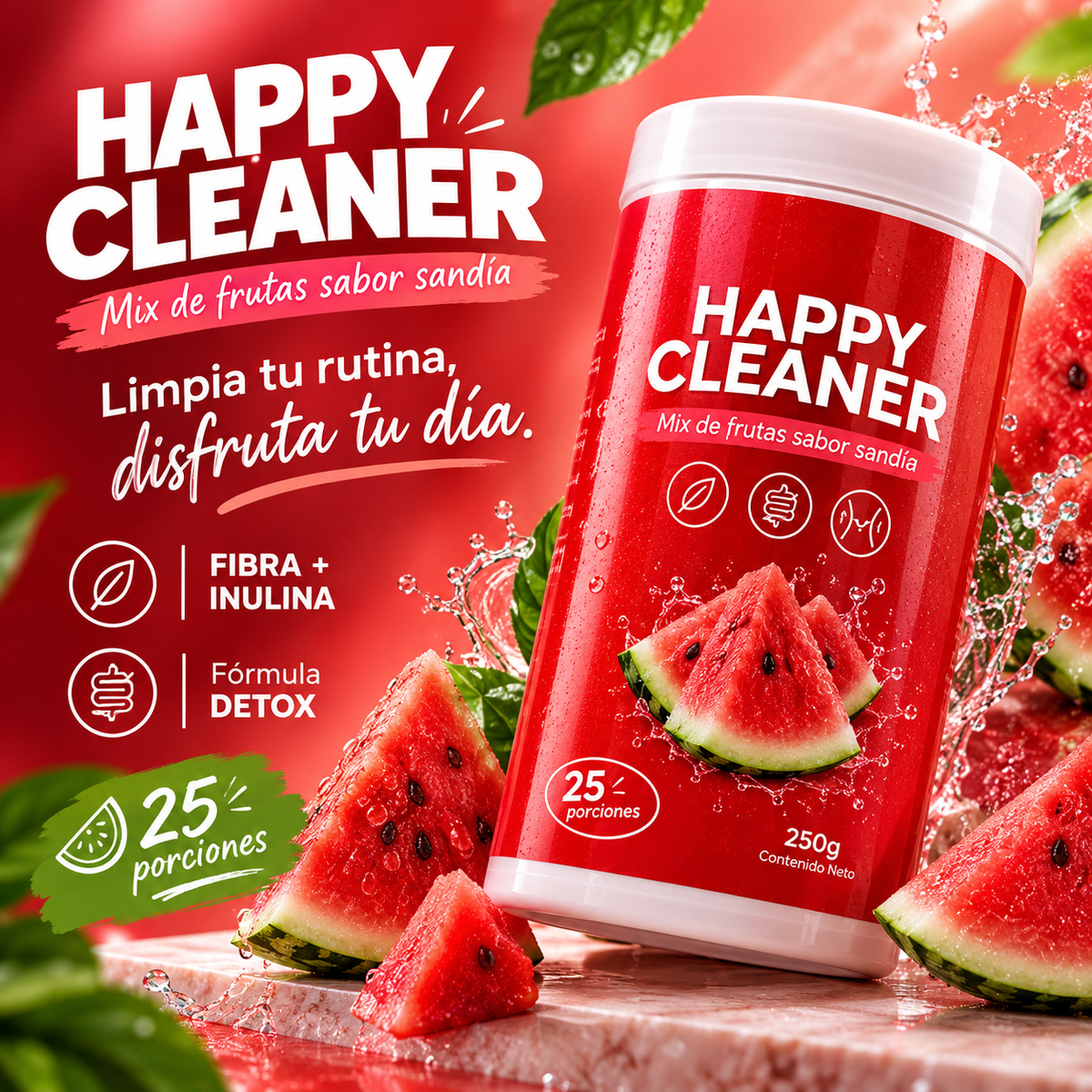 Happy Cleaner en uso